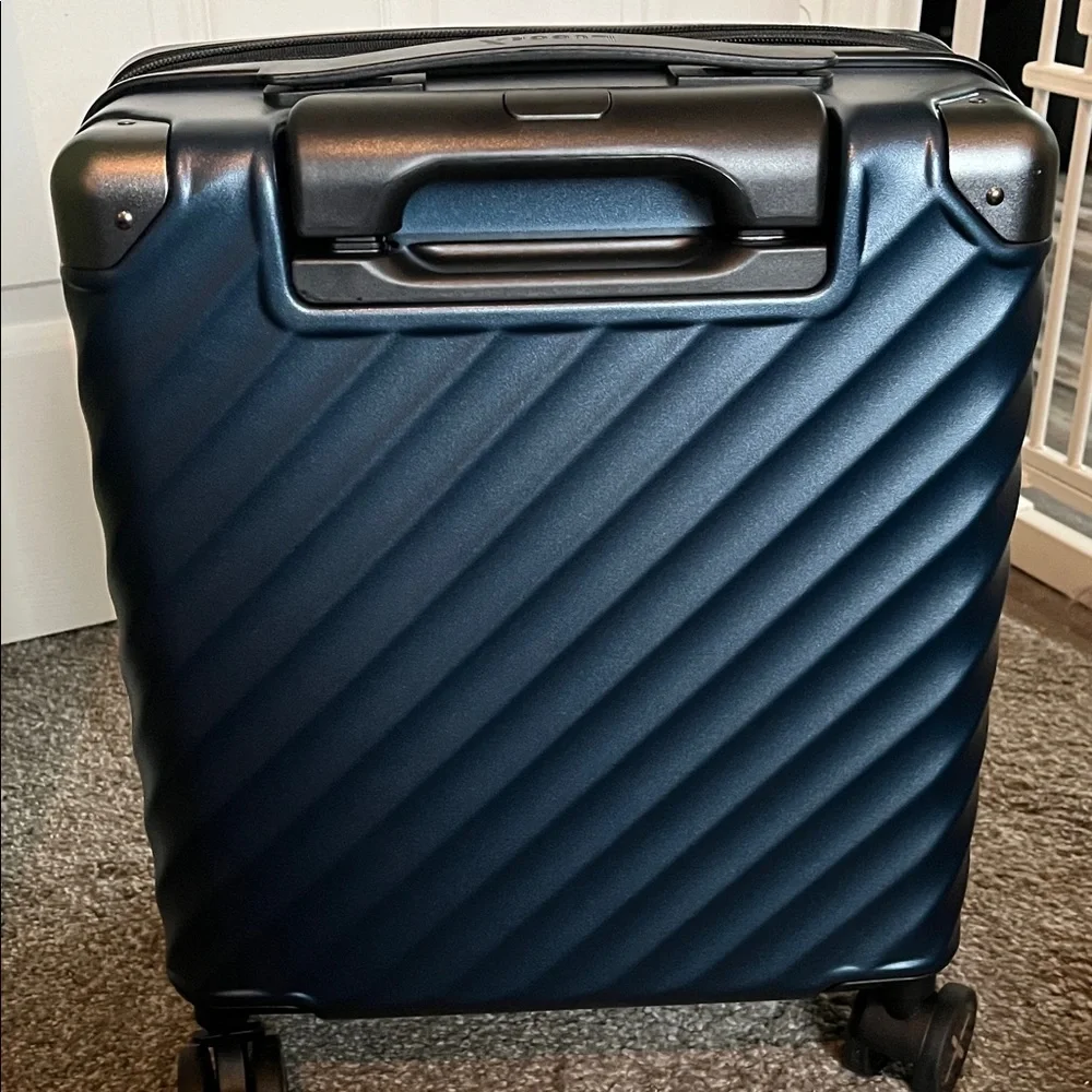 Blue Carry-On Suitcase